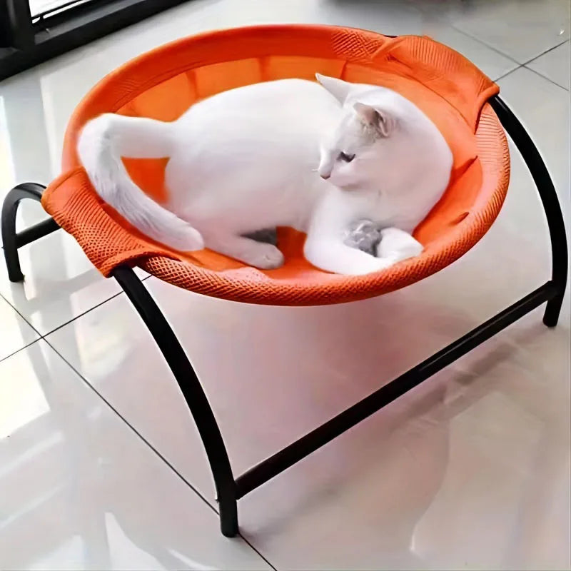 Soft Plush Detachable Cat Bed – Cozy Sleeping Nest for Cats