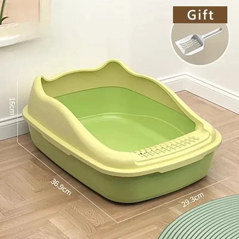 Enclosed Cat Litter Box – Odor-Control, Low-Tracking Design