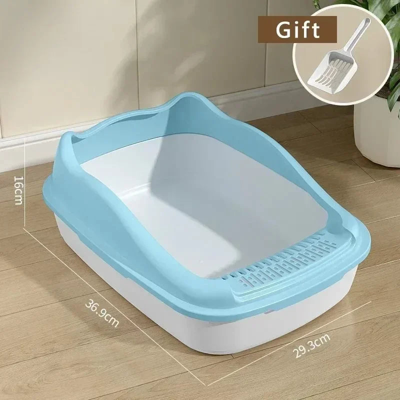 Enclosed Cat Litter Box – Odor-Control, Low-Tracking Design