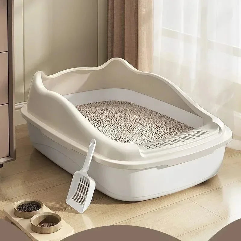 Enclosed Cat Litter Box – Odor-Control, Low-Tracking Design