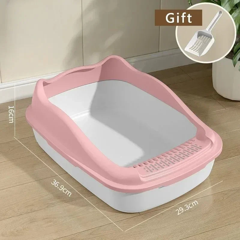 Enclosed Cat Litter Box – Odor-Control, Low-Tracking Design
