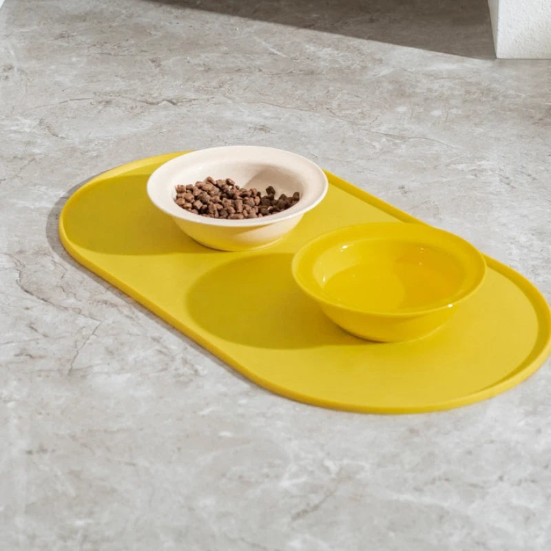 Non-Slip Cat Feeding Mat – Waterproof & Easy to Clean